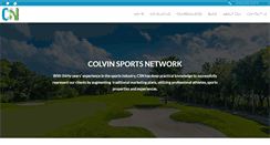 Desktop Screenshot of colvinsportsnetwork.com